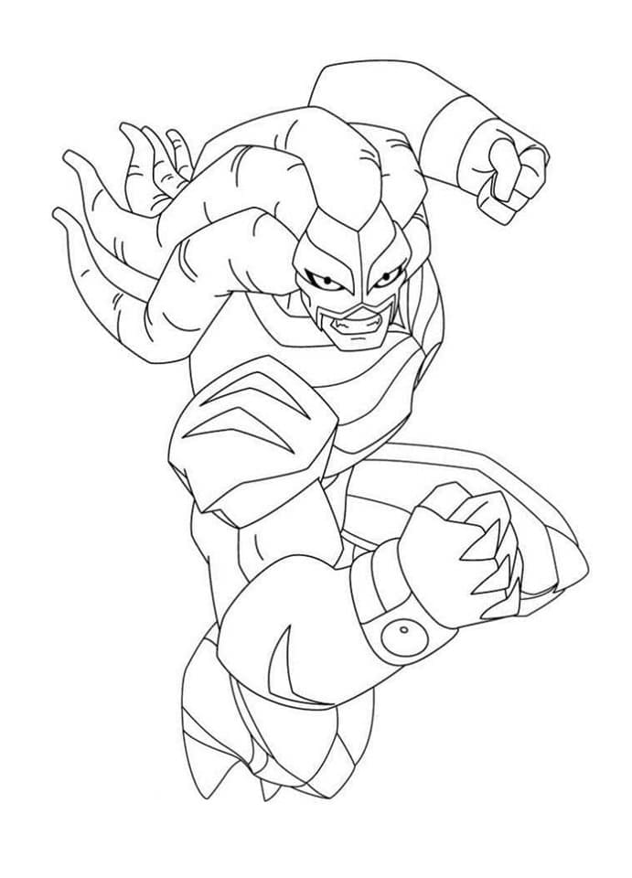 Coloriage gratuit Gormiti #210467 de la collection Dessins animés et séries animées à imprimer