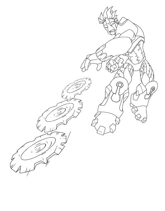 Coloriage gratuit Gormiti #210469 de la collection Dessins animés et séries animées à imprimer