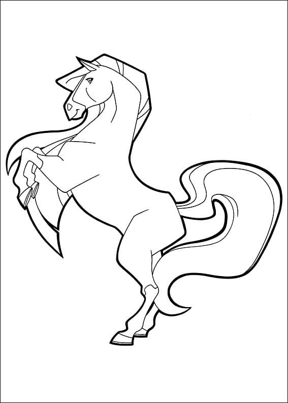 Illustration au trait Horseland #195929 de la collection Dessins animés et séries animées à colorier gratuitement