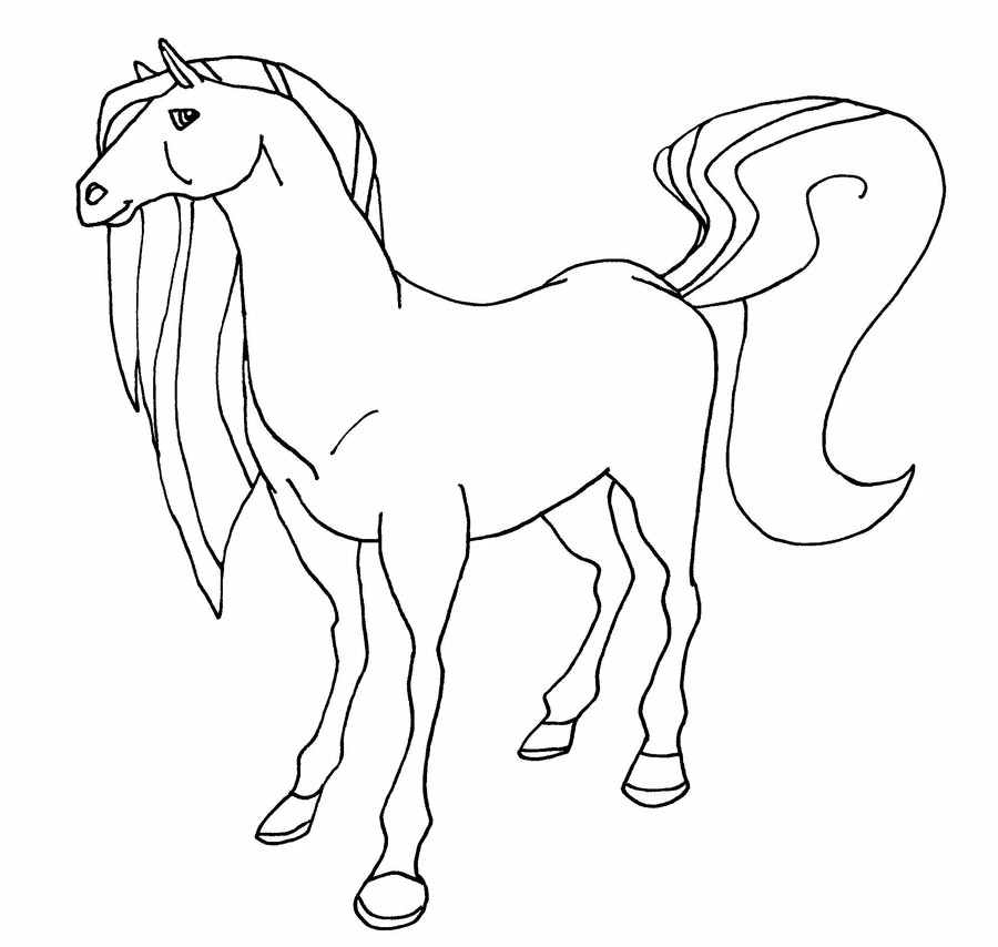 Coloriage gratuit Horseland #53797 de la collection Dessins animés et séries animées à imprimer