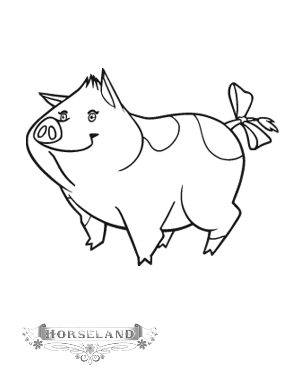 Coloriage gratuit Horseland #53816 de la collection Dessins animés et séries animées à imprimer