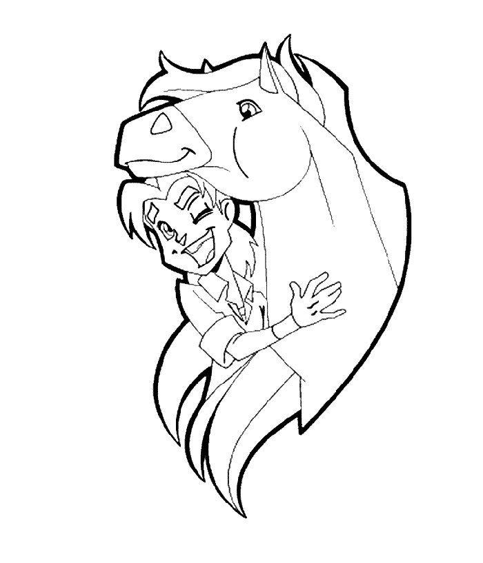 Coloriage gratuit pour enfants et adultes Horseland #53818, collection Dessins animés et séries animées
