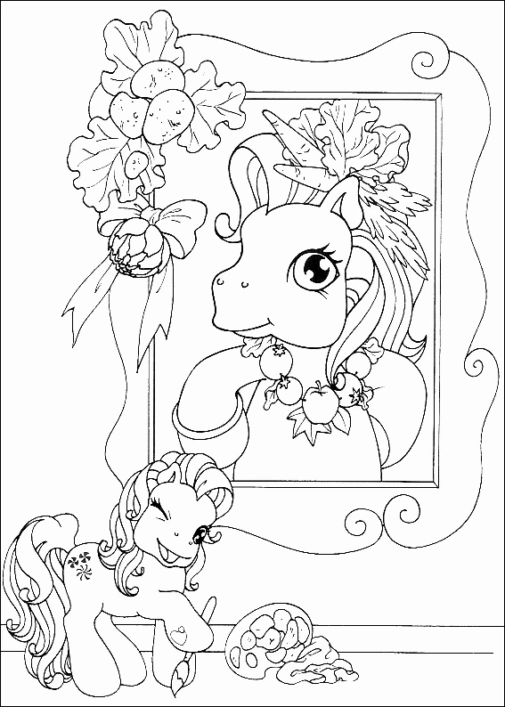 Coloriage gratuit Horseland #53941 de la collection Dessins animés et séries animées à imprimer