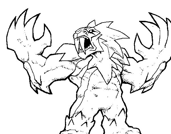 Coloriage gratuit Invizimals #40275 de la collection Dessins animés et séries animées à imprimer