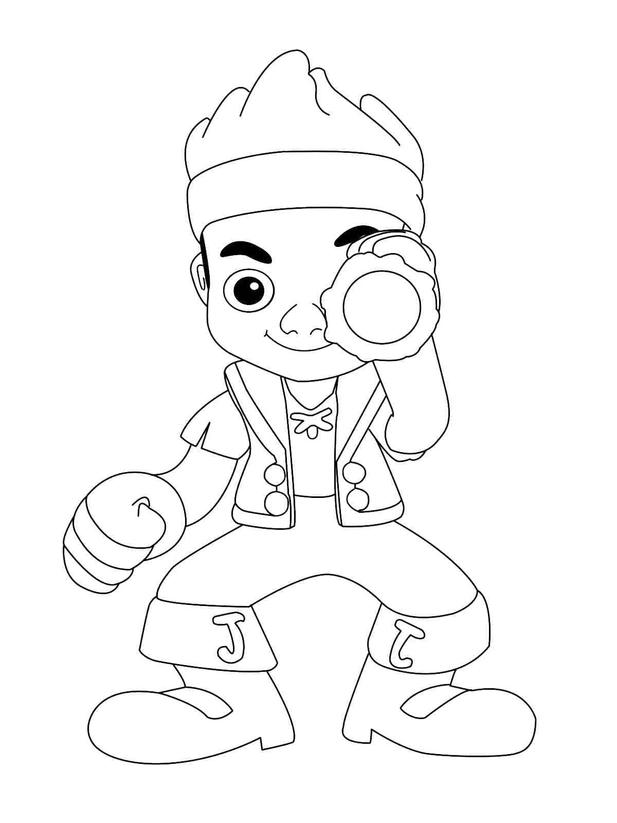 Dessin à colorier: Jake et les Pirates (Dessins animés et séries animées) #205877 - Coloriages à Imprimer Gratuits
