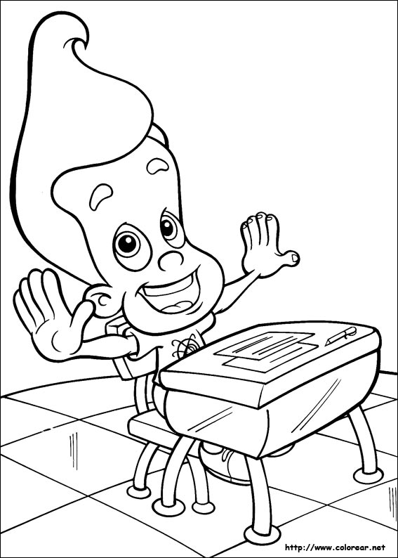 Dessin à colorier: Jimmy Neutron (Dessins animés et séries animées) #49071 - Coloriages à Imprimer Gratuits