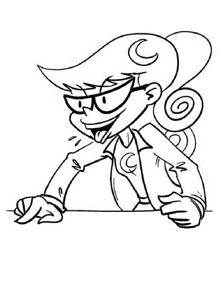 Dessin à colorier Johnny Test #203280 issu de la collection Dessins animés et séries animées, prêt à imprimer