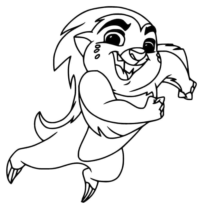 Coloriage imprimable La Garde Du Roi Lion #197310 de la collection Dessins animés et séries animées à colorier aux crayons