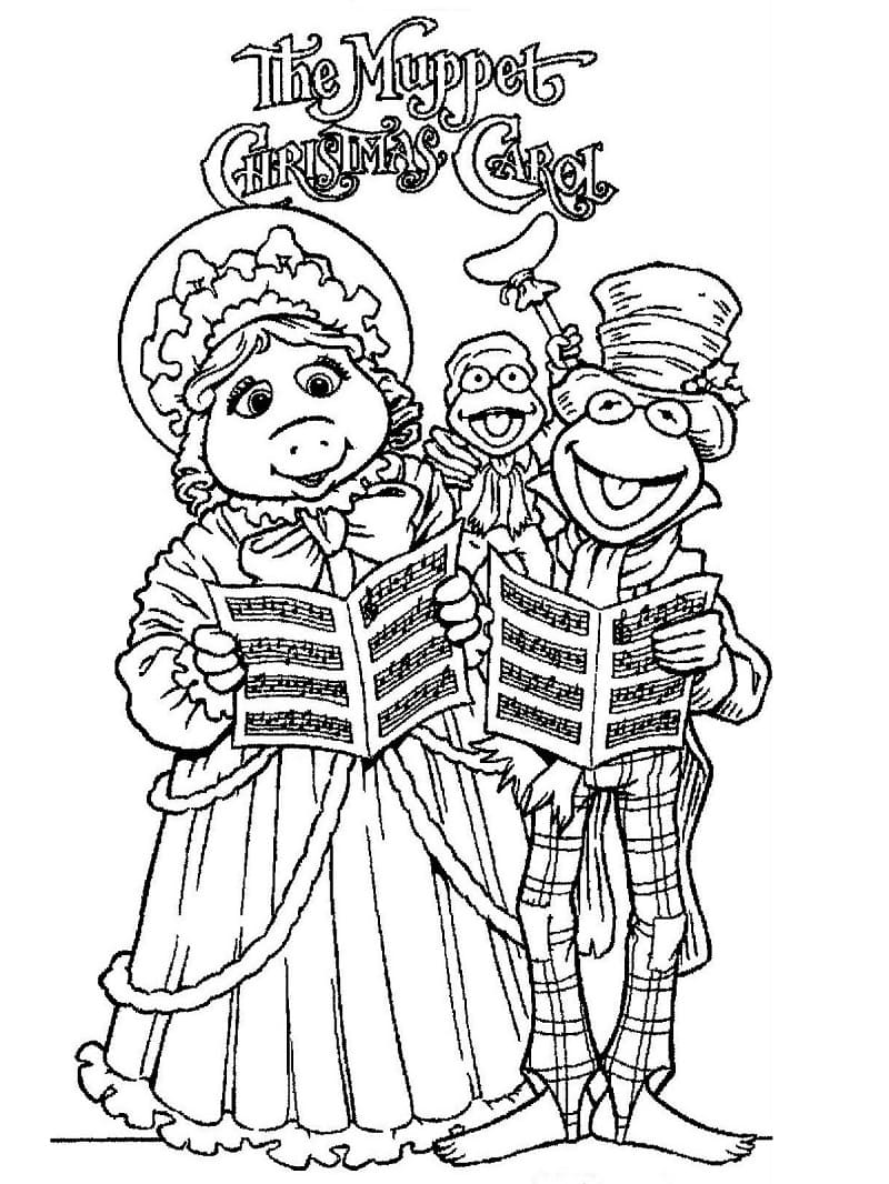 Page de coloriage Les Muppets #210121, collection Dessins animés et séries animées, à imprimer et colorier