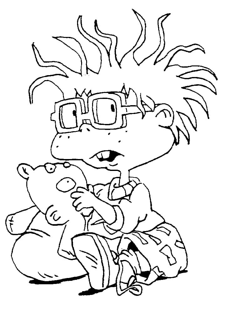 Dessin à colorier: Les Razmoket (Dessins animés et séries animées) #212892 - Coloriages à Imprimer Gratuits