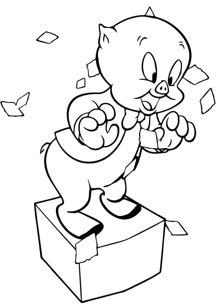 Joli coloriage Looney Tunes #192490 de la collection Dessins animés et séries animées, prêt à imprimer pour petits et grands