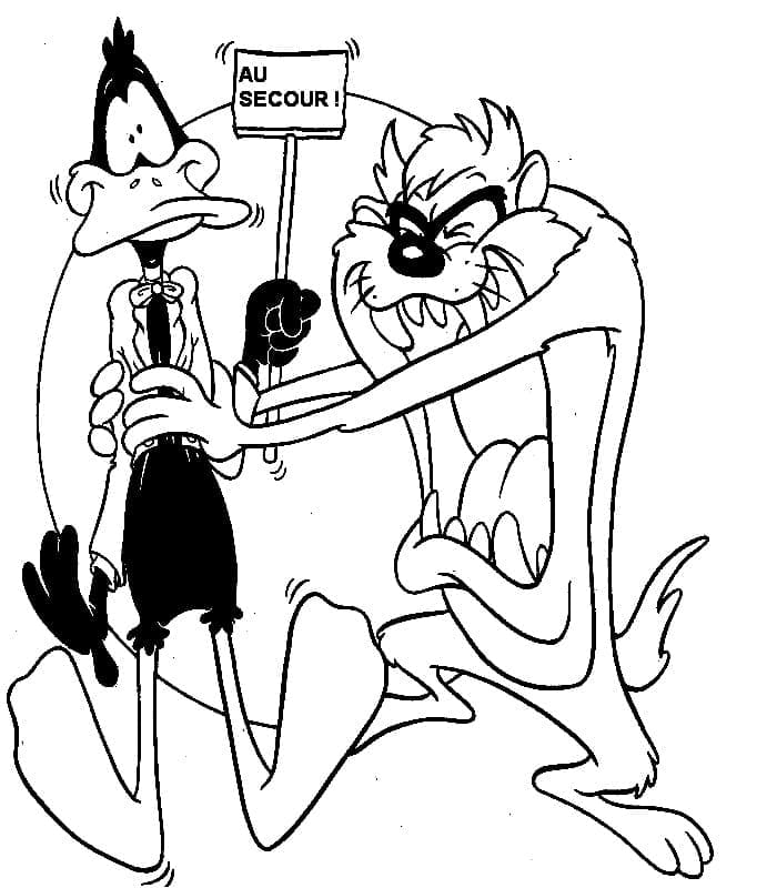 Joli coloriage Looney Tunes #192499 de la collection Dessins animés et séries animées, prêt à imprimer pour petits et grands