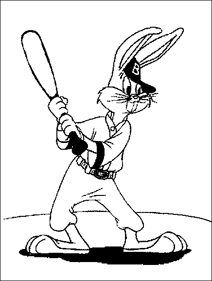 Dessin à colorier Looney Tunes #39201 issu de la collection Dessins animés et séries animées, prêt à imprimer