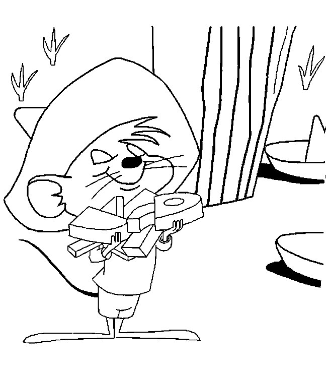 Coloriage gratuit Looney Tunes #39251 de la collection Dessins animés et séries animées à imprimer