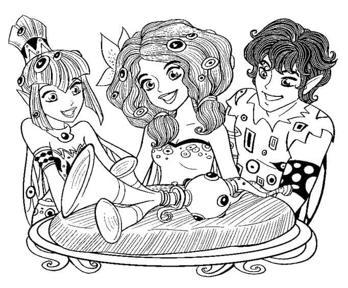 Dessin Mia et Moi #198511 à colorier de la série Dessins animés et séries animées, gratuit à télécharger et imprimer