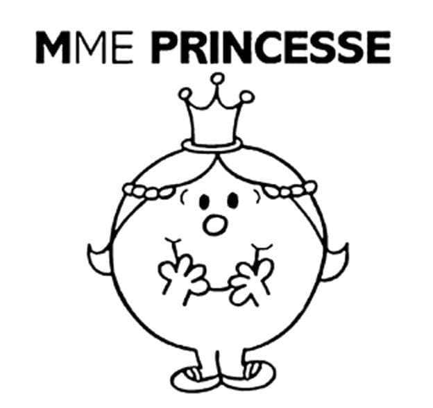 Dessin Monsieur Madame #182545 à colorier de la série Dessins animés et séries animées, gratuit à télécharger et imprimer