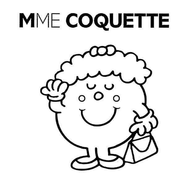 Page de coloriage Monsieur Madame #182549, collection Dessins animés et séries animées, à imprimer et colorier