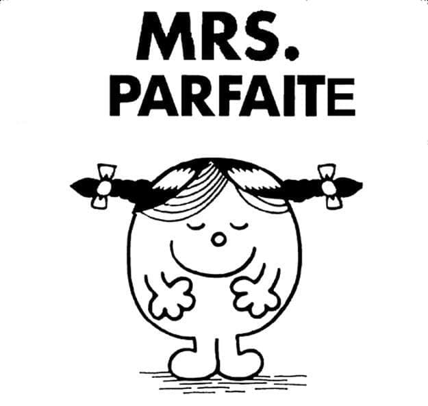 Dessin à colorier Monsieur Madame #182553 issu de la collection Dessins animés et séries animées, prêt à imprimer
