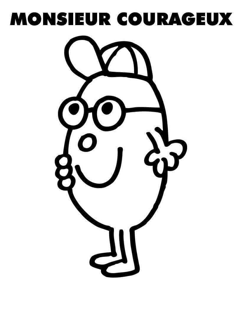 Dessin Monsieur Madame #182558 à colorier de la série Dessins animés et séries animées, gratuit à télécharger et imprimer