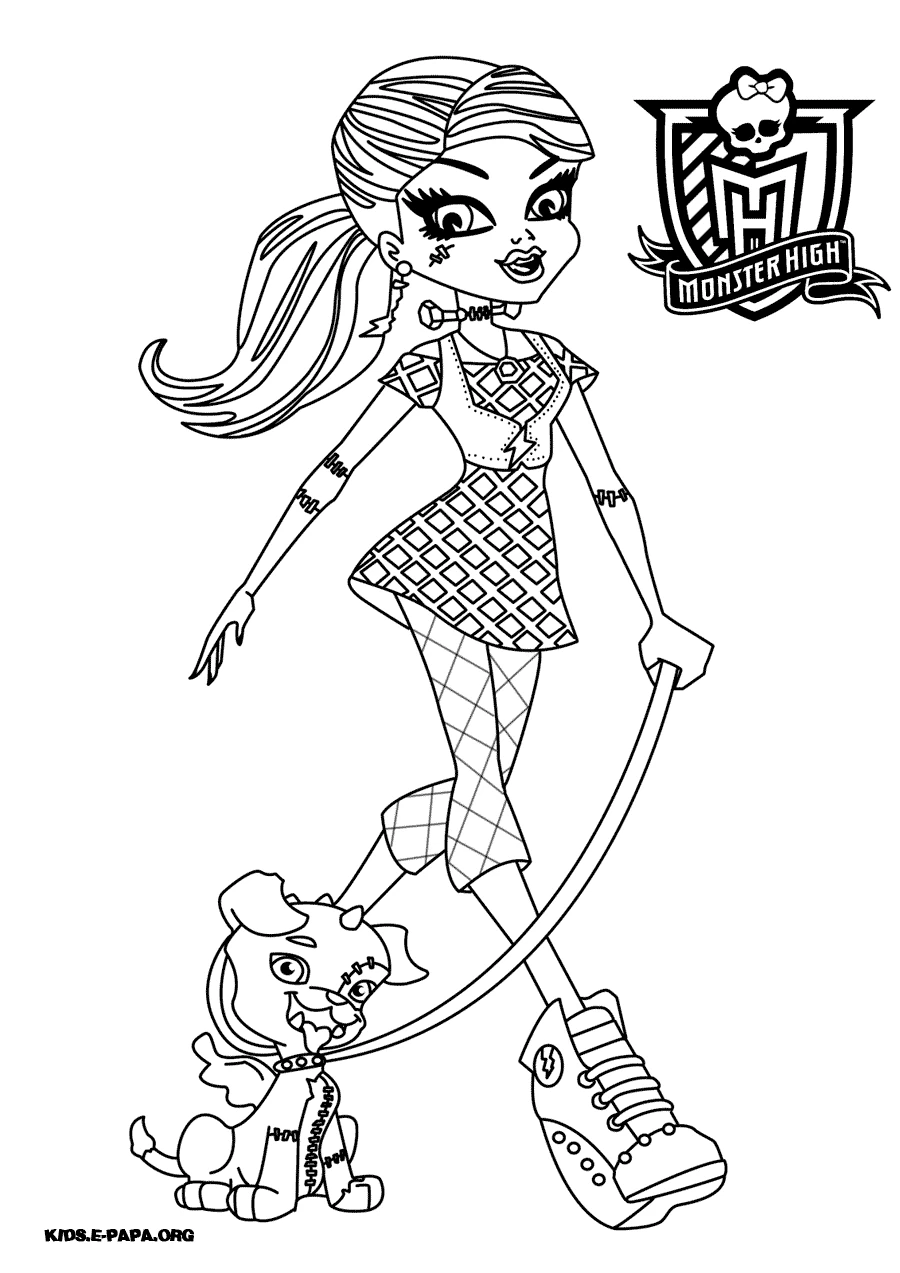 Coloriage gratuit Monster High #24847 de la collection Dessins animés et séries animées à imprimer Coloriage gratuit Monster High #24847 de la collection Dessins animés et séries animées à imprimer