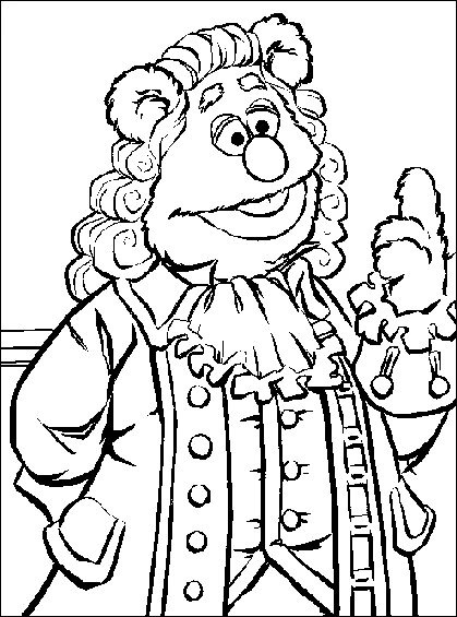 Coloriage gratuit Muppets #31888 de la collection Dessins animés et séries animées à imprimer
