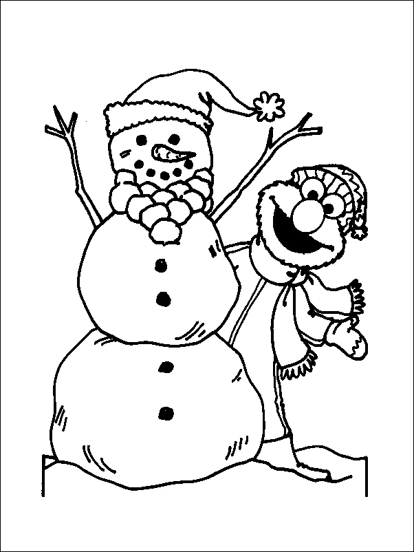 Coloriage Muppets #31908 à imprimer gratuitement, extrait de la collection Dessins animés et séries animées