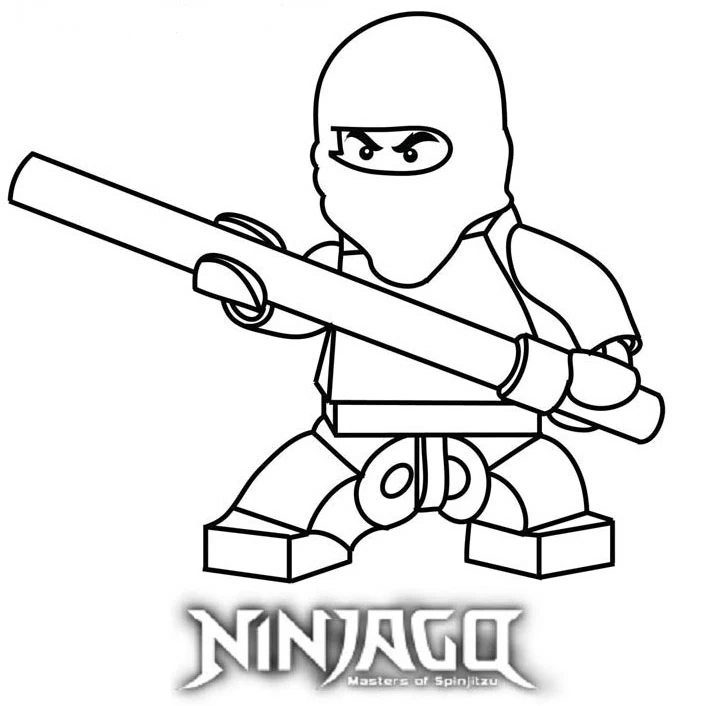 Coloriage Ninjago #23987 à imprimer gratuitement, extrait de la collection Dessins animés et séries animées