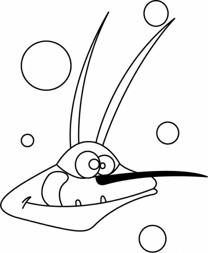 Dessin Oggy et les Caffards #37941 à colorier de la série Dessins animés et séries animées, gratuit à télécharger et imprimer
