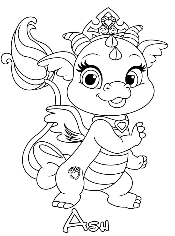 Coloriage gratuit pour enfants et adultes Palace Pets #196365, collection Dessins animés et séries animées