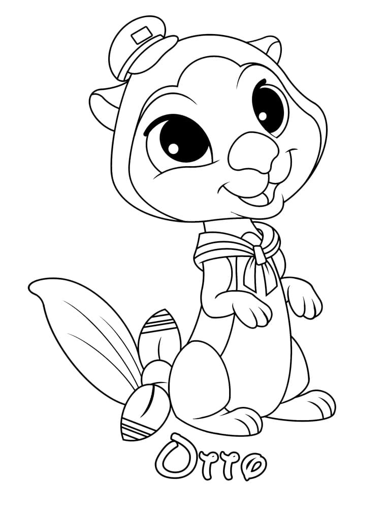 Coloriage gratuit Palace Pets #196380 de la collection Dessins animés et séries animées à imprimer