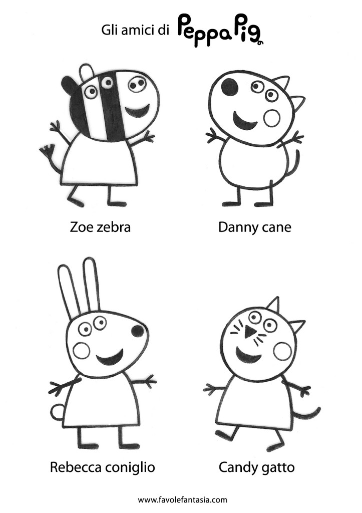 Dessin Peppa Pig #43951 à colorier de la série Dessins animés et séries animées, gratuit à télécharger et imprimer