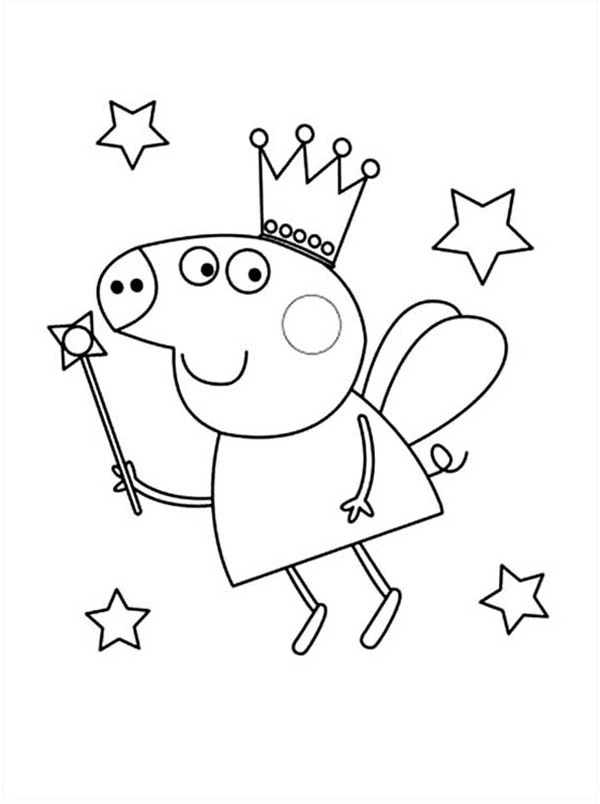 Dessin à colorier: Peppa Pig (Dessins animés et séries animées) #43984 - Coloriages à Imprimer Gratuits