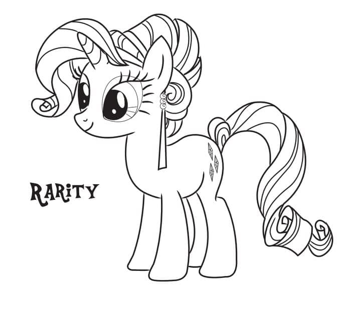 Page de coloriage Petit Poney #183296, collection Dessins animés et séries animées, à imprimer et colorier