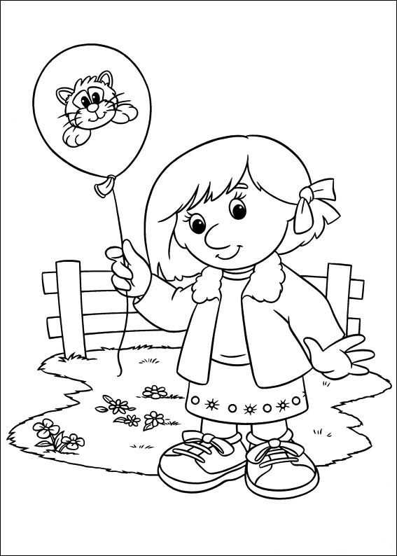 Coloriage à imprimer Pierre le facteur #49502 de la série Dessins animés et séries animées, gratuit pour enfants et adultes