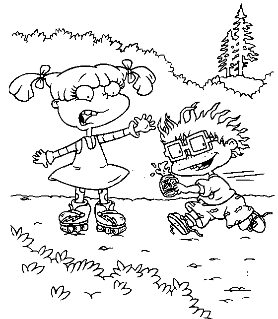Coloriage gratuit Razmoket #52790 de la collection Dessins animés et séries animées à imprimer