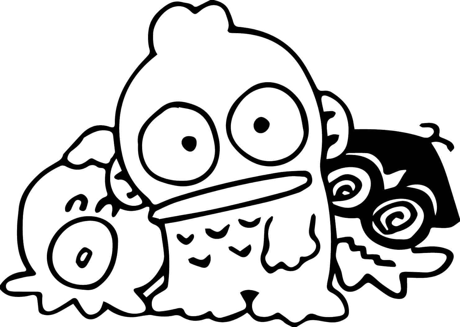 Coloriage gratuit Sanrio #220328 de la collection Dessins animés et séries animées à imprimer