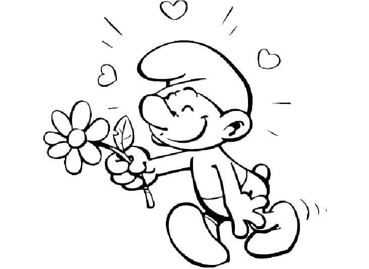 Coloriage gratuit Schtroumpfs #179061 de la collection Dessins animés et séries animées à imprimer