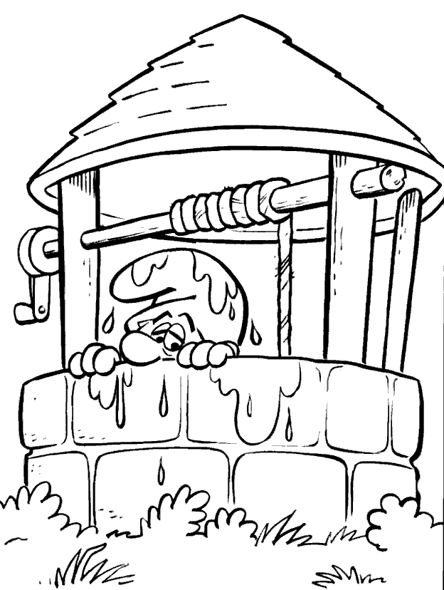 Coloriage gratuit pour enfants et adultes Schtroumpfs #34599, collection Dessins animés et séries animées