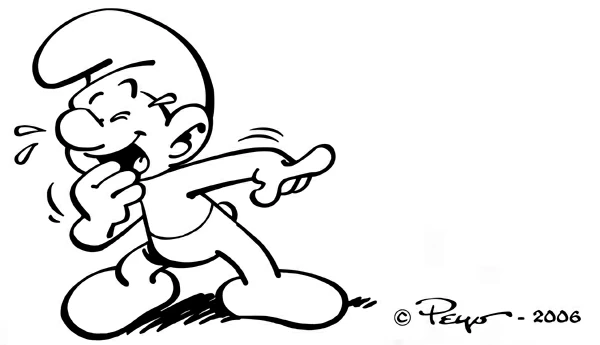 Coloriage gratuit Schtroumpfs #34924 de la collection Dessins animés et séries animées à imprimer