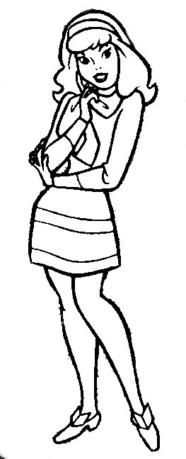 Dessin à colorier: Scooby doo (Dessins animés et séries animées) #31561 - Coloriages à Imprimer Gratuits