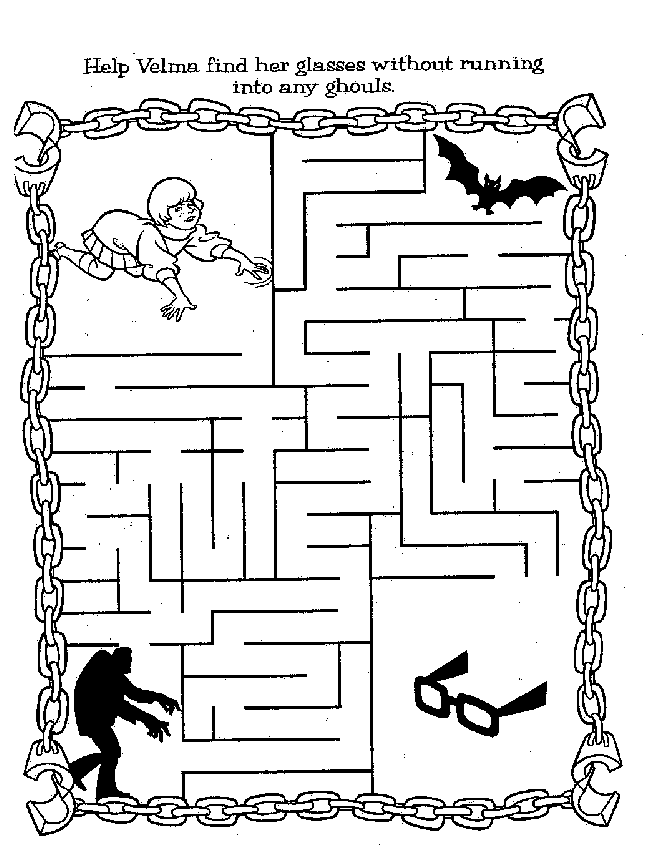 Dessin à colorier: Scooby doo (Dessins animés et séries animées) #31587 - Coloriages à Imprimer Gratuits