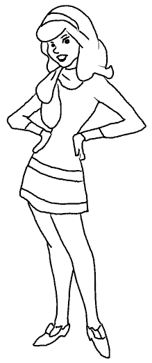 Dessin à colorier: Scooby doo (Dessins animés et séries animées) #31732 - Coloriages à Imprimer Gratuits