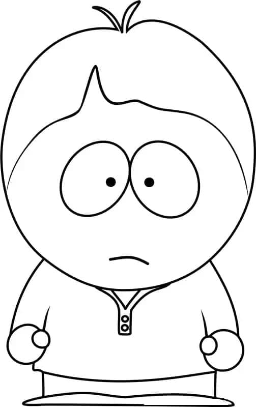 Dessin à colorier South Park #202219 issu de la collection Dessins animés et séries animées, prêt à imprimer