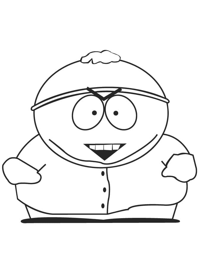 Coloriage South Park #202232 à imprimer gratuitement, extrait de la collection Dessins animés et séries animées