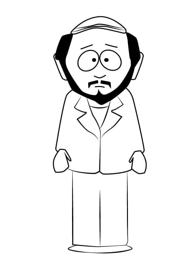 Dessin à colorier South Park #202238 issu de la collection Dessins animés et séries animées, prêt à imprimer
