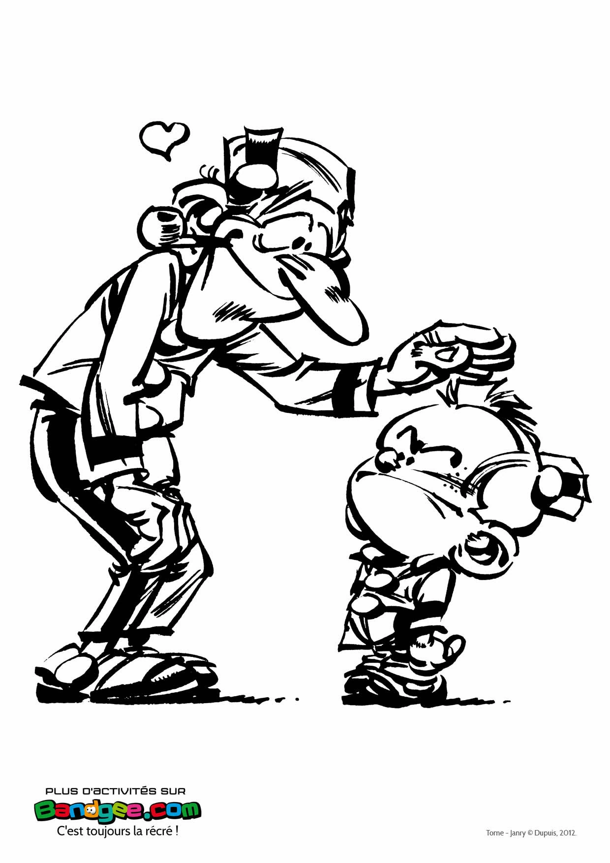 Coloriage gratuit Spirou #30521 de la collection Dessins animés et séries animées à imprimer Coloriage gratuit Spirou #30521 de la collection Dessins animés et séries animées à imprimer