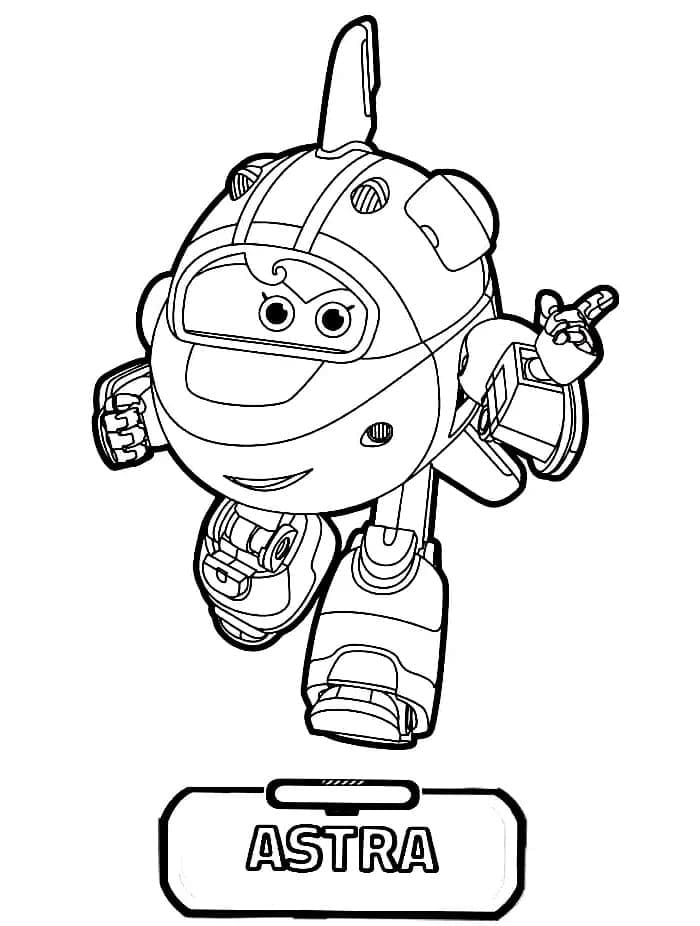 Coloriage gratuit Super Wings #196648 de la collection Dessins animés et séries animées à imprimer