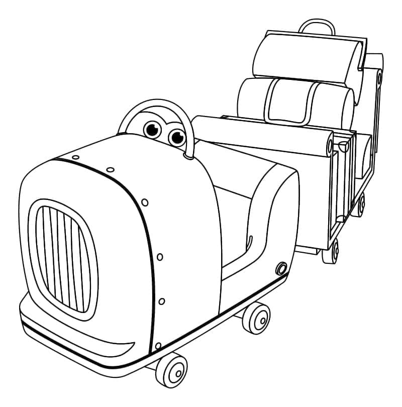 Joli coloriage Super Wings #196663 de la collection Dessins animés et séries animées, prêt à imprimer pour petits et grands