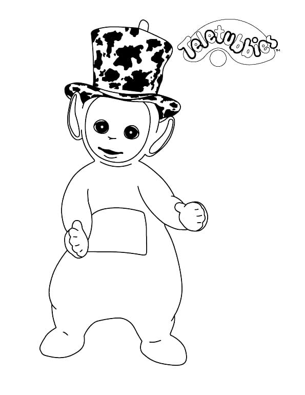 Dessin à colorier Télétubbies #186005 issu de la collection Dessins animés et séries animées, prêt à imprimer