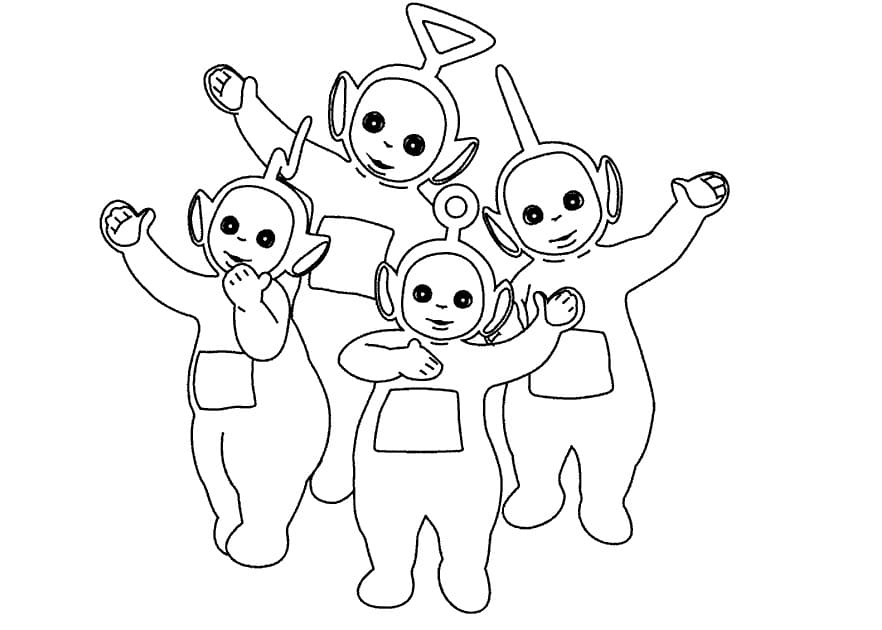 Joli coloriage Télétubbies #186029 de la collection Dessins animés et séries animées, prêt à imprimer pour petits et grands Joli coloriage Télétubbies #186029 de la collection Dessins animés et séries animées, prêt à imprimer pour petits et grands